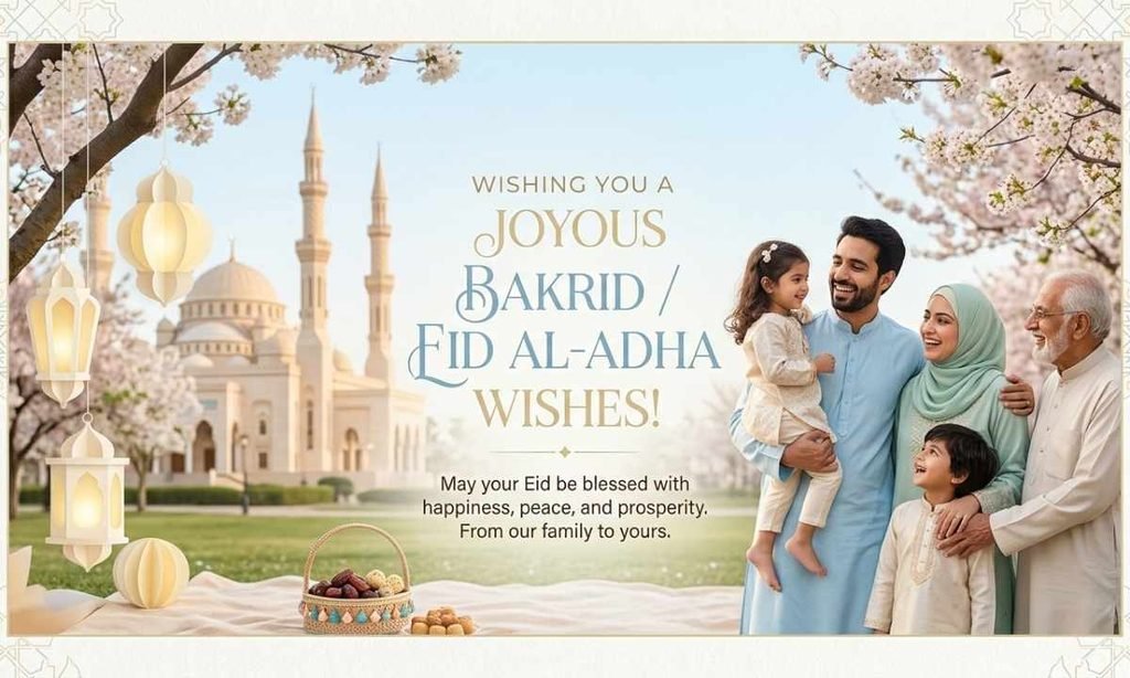 Bakrid Eid al-Adha Wishes in English