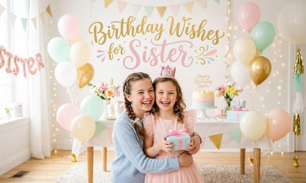 Birthday Wishes for Sister