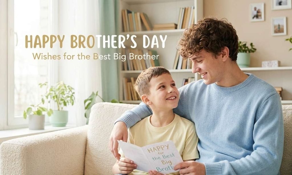 Brothers Day wishes for big brother