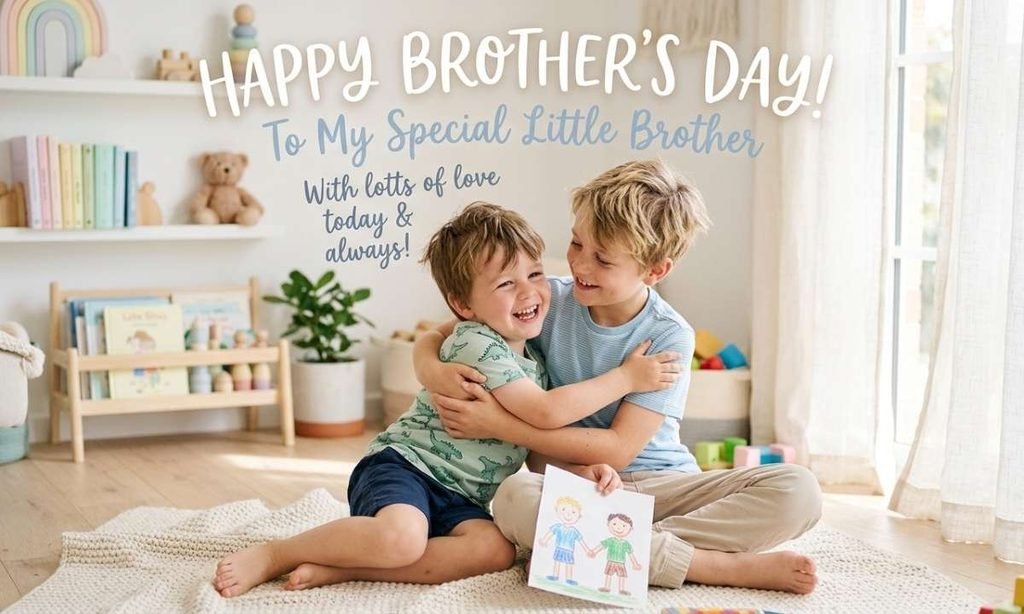 Brothers day wishes little brother