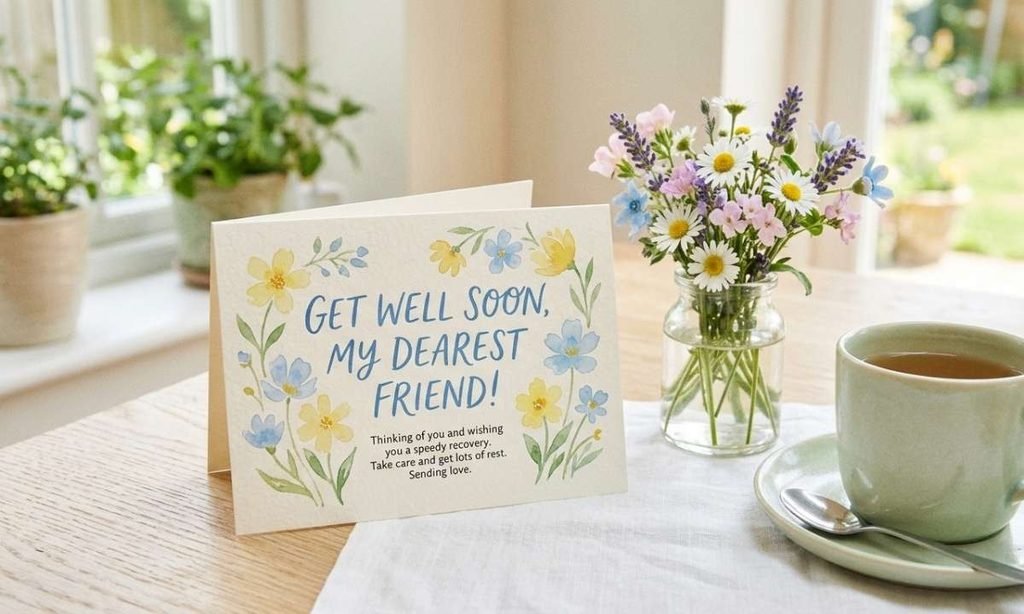 Get Well Soon Message to a Friend