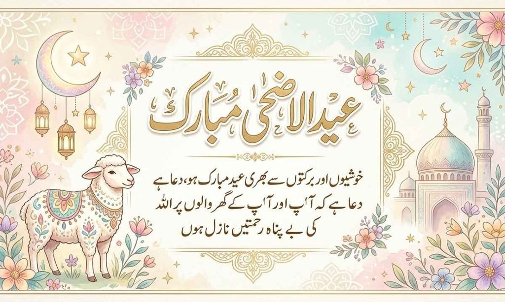 عید الاضحی مبارک — Urdu Wishes