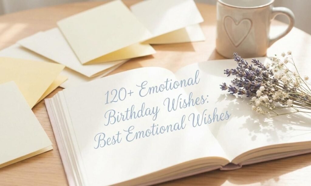 120+ Emotional Birthday Wishes: Best Emotional Wishes