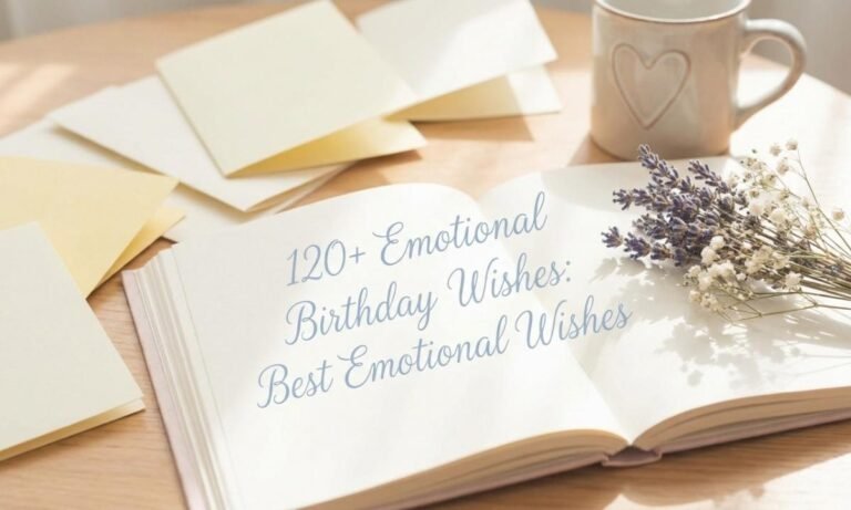 120+ Emotional Birthday Wishes: Best Emotional Wishes
