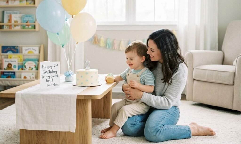 2nd Birthday Wishes from Mom to Son