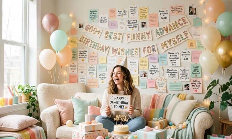 600+ Best Funny Advance Birthday Wishes For Myself Ideas