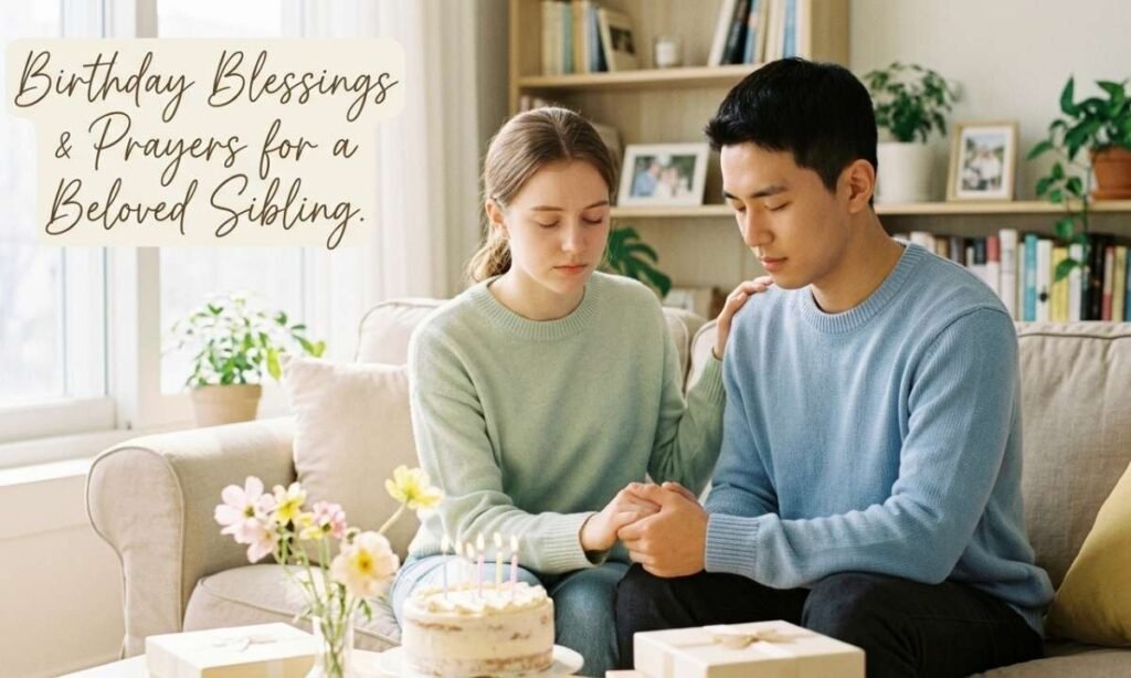 Birthday Prayers for a Sibling