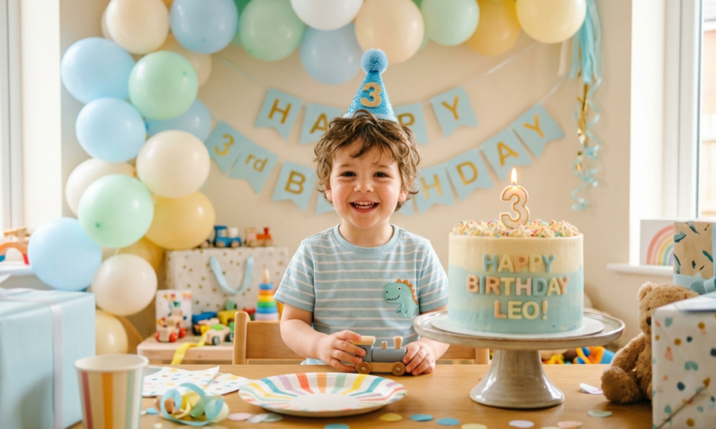 Birthday Wishes for 3-Year-Old Boy