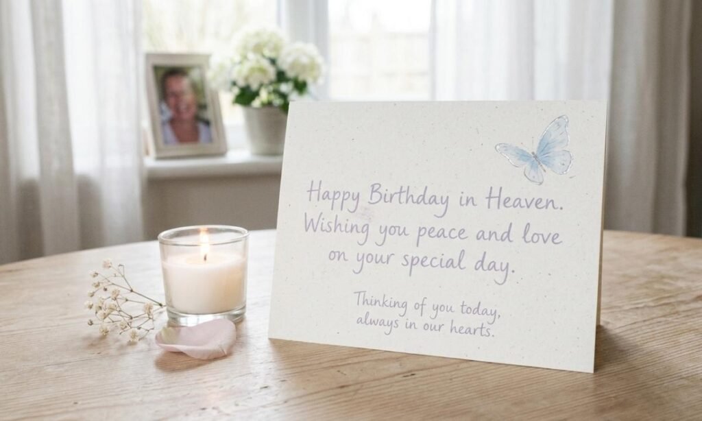 Birthday Wishes for Someone in Heaven