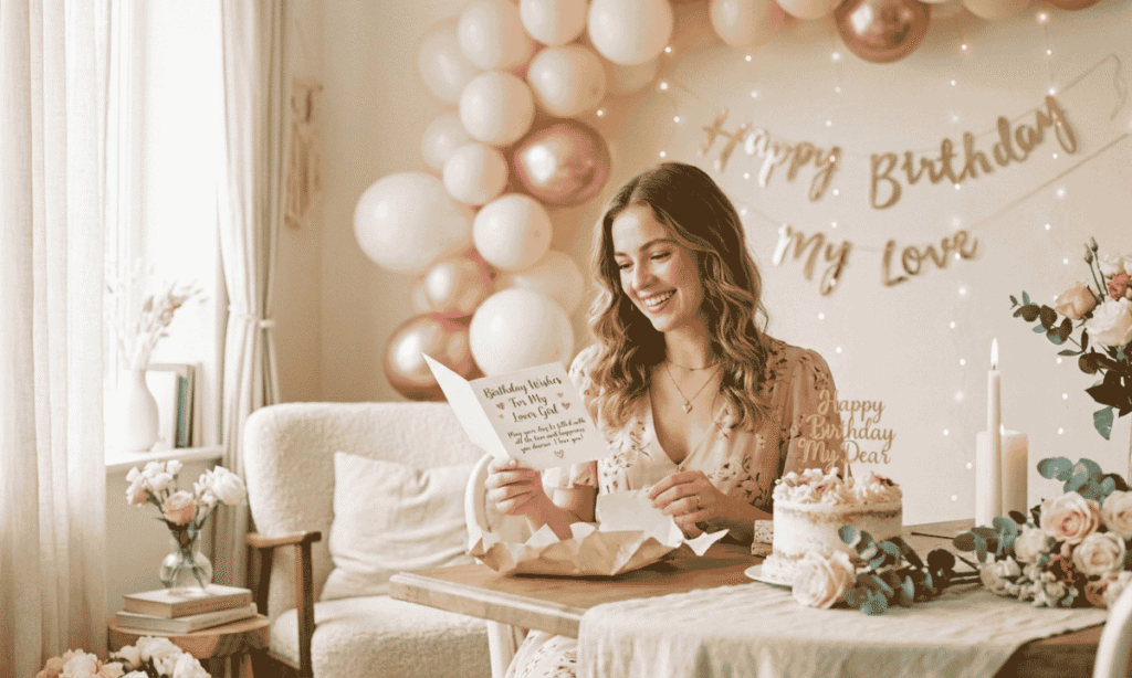 Birthday wishes for lover girl