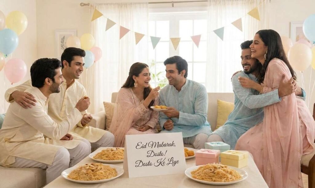 Eid Wishes for Friends — Dosto Ke Liye