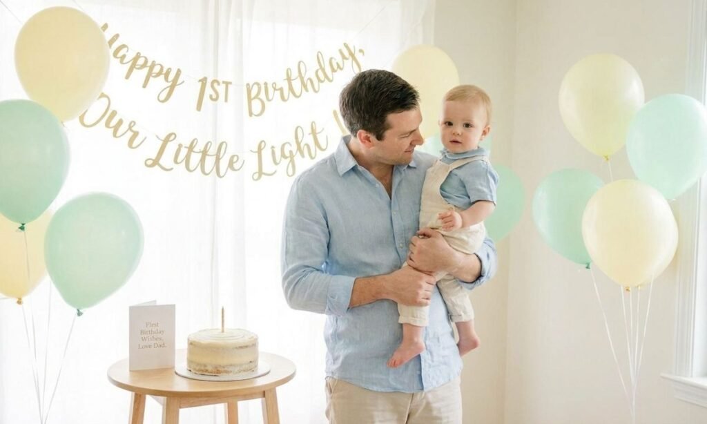 First Birthday Wishes from Father