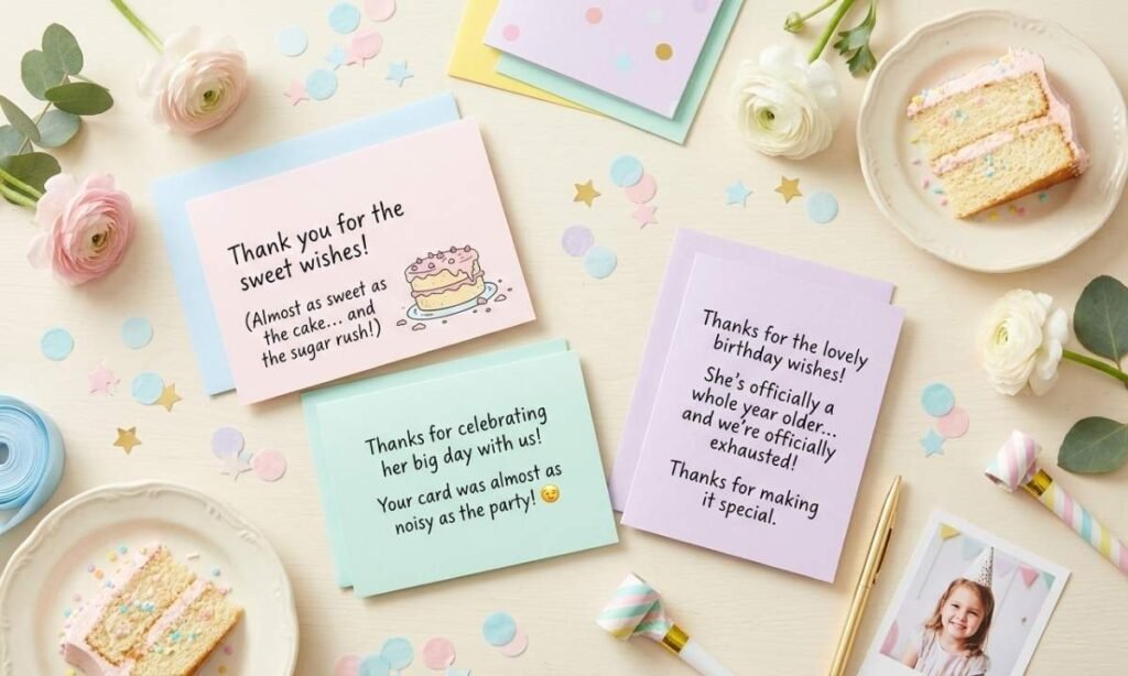 Funny Thank You Messages for Daughter’s Birthday Wishes