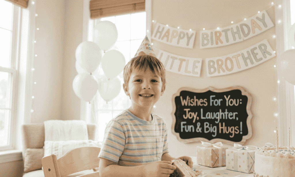 Happy Birthday Wishes For Little Brother