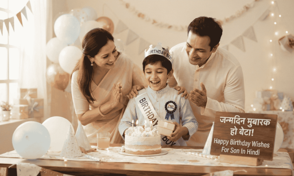 Happy Birthday Wishes For Son In Hindi