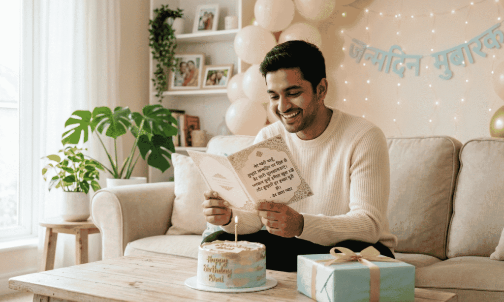 Heart Touching Birthday Wishes for Brother in Hindi