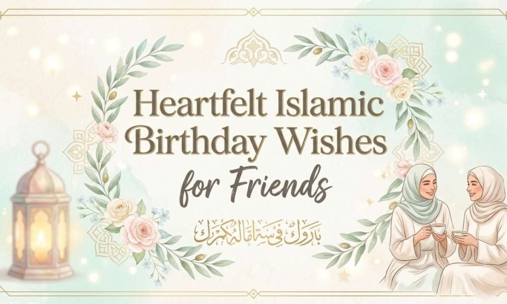 Heartfelt Islamic Birthday Wishes for Friends