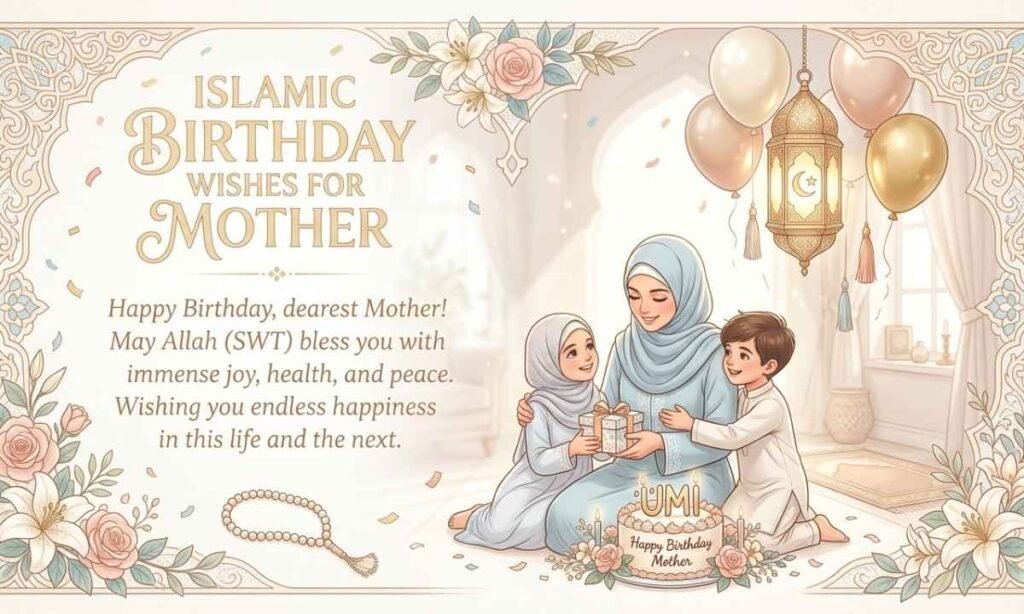 Islamic Birthday Wishes for Mother