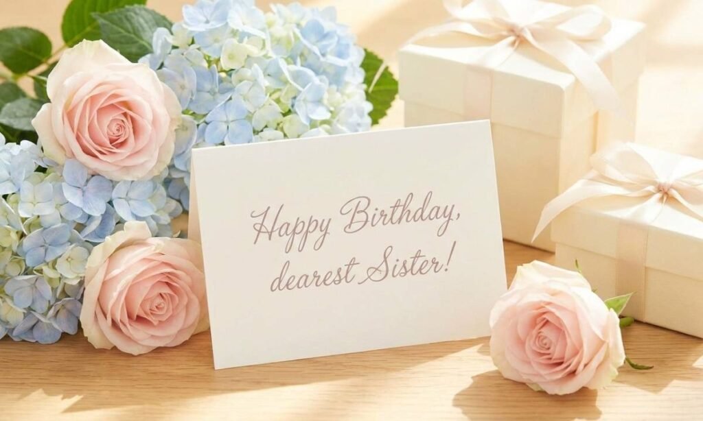 Islamic Birthday Wishes for Sister