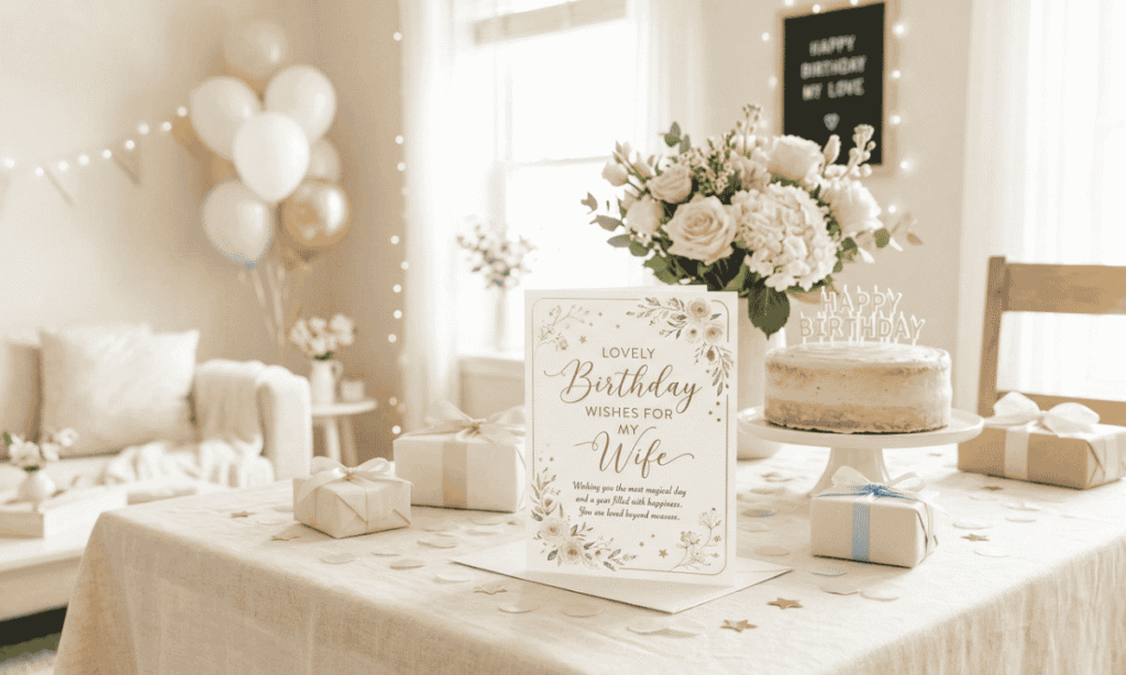 Lovely Birthday Wishes For Wife
