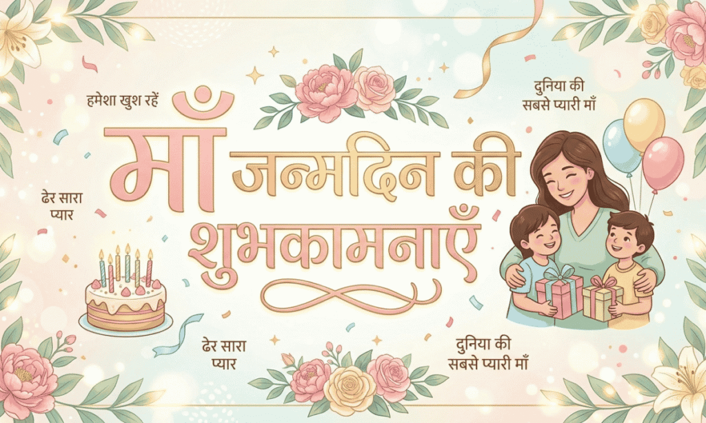 Mom Birthday Wishes In Hindi