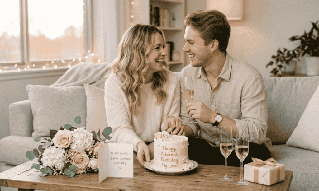 Romantic Advance Happy Birthday Wishes for Lover