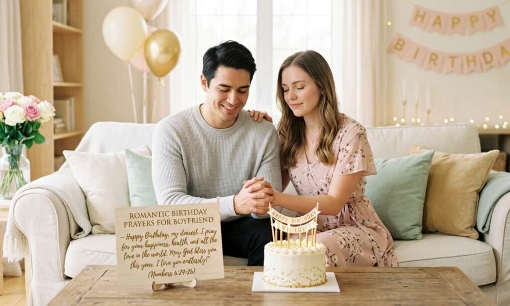Romantic Birthday Prayers for Boyfriend