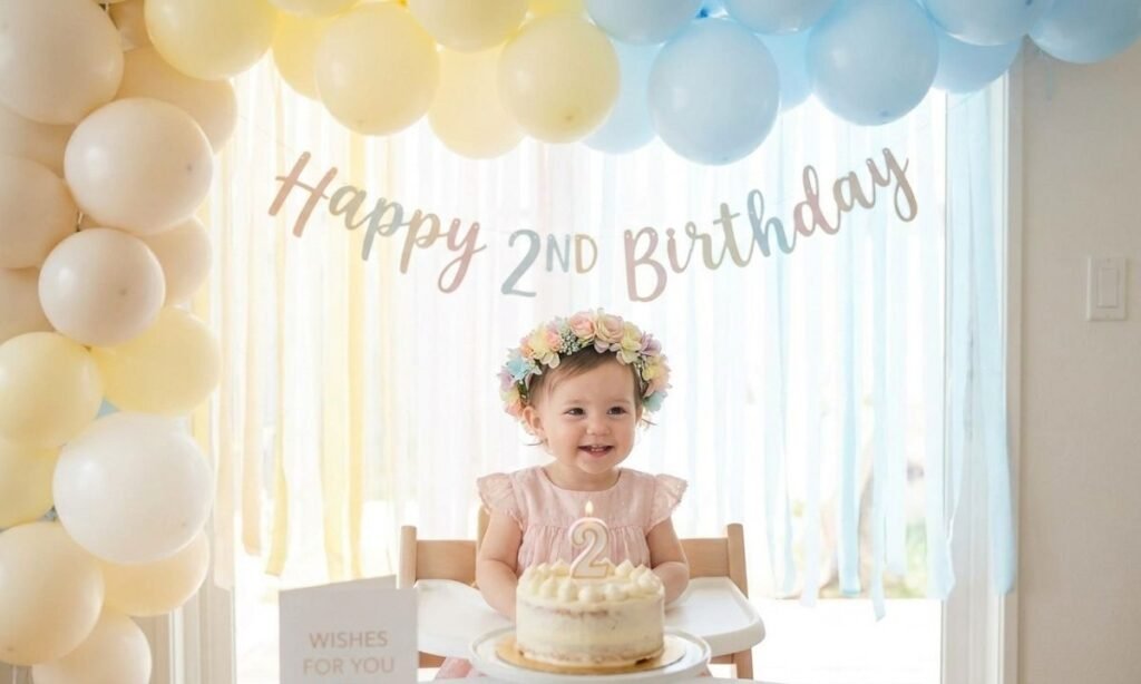 baby girl birthday wishes 2 years