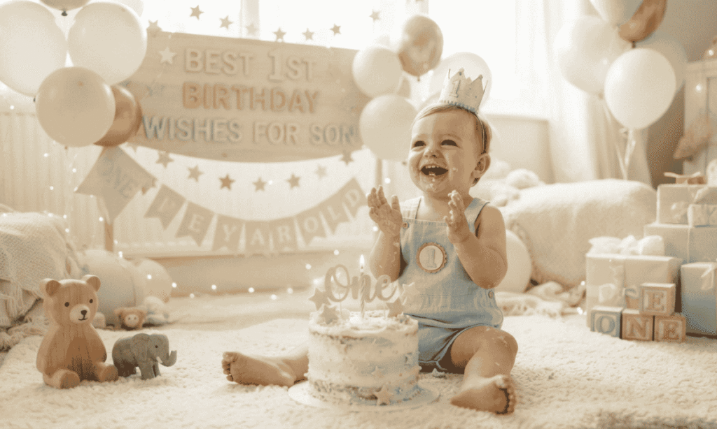 best 1st birthday wishes for son