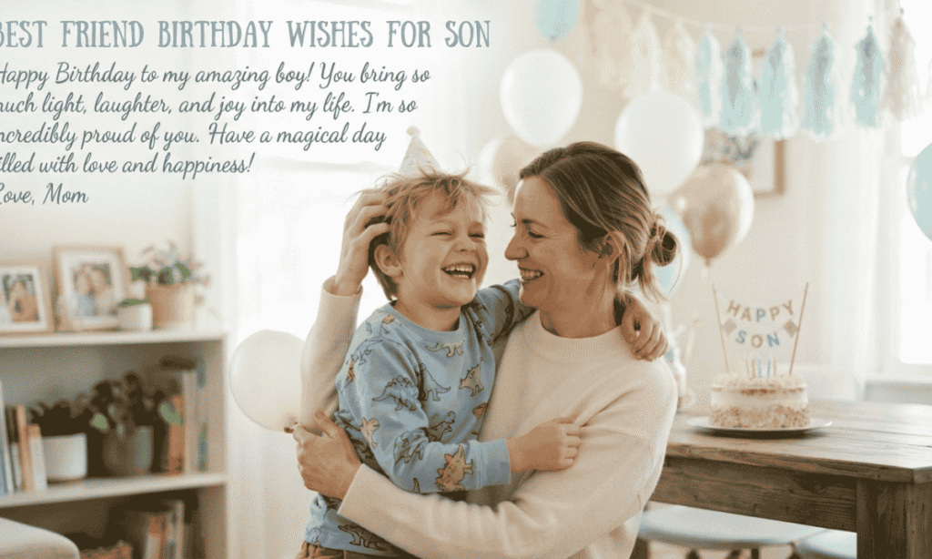 best friend birthday wishes for son