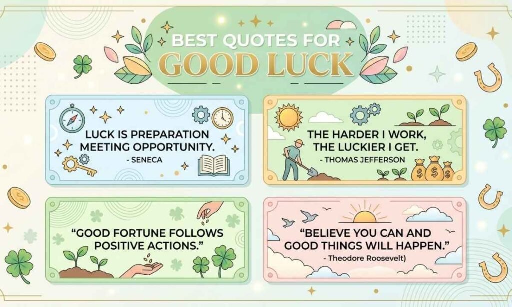 Best Quotes for Good Luck