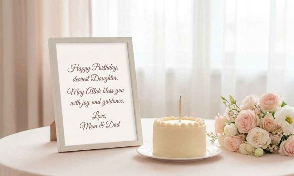 islamic birthday wishes for daughter