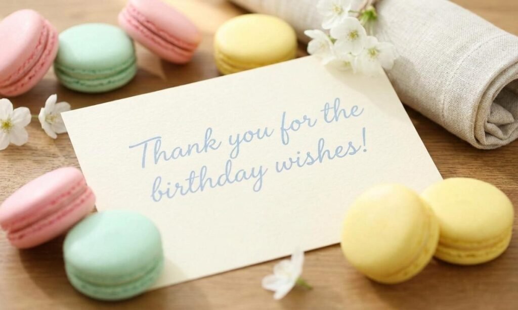 thank you for birthday wishes