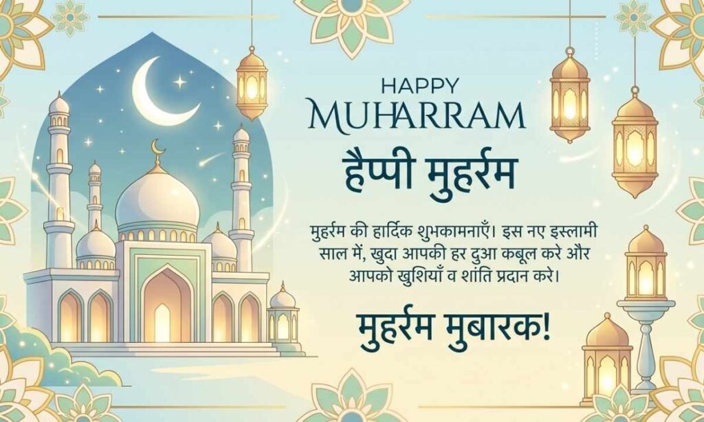 मुहर्रम की शुभकामनाएं — Hindi Wishes