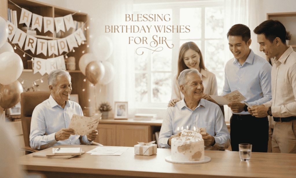 Blessing birthday wishes for sir