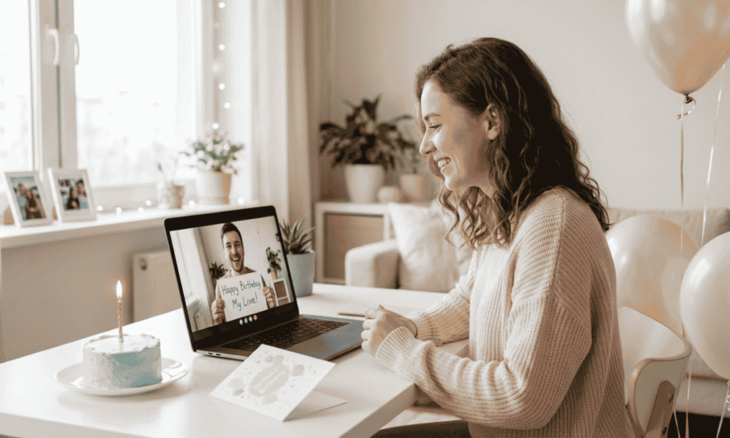Long Distance Birthday Wishes for Girlfriend
